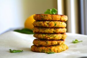 brown rice patties